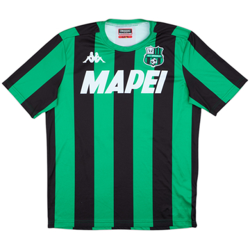 2017-18 Sassuolo Kappa Training Shirt #20 - 8/10 - (L)