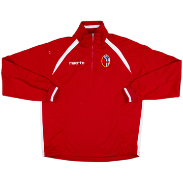 2009-10 Bologna Macron 1/4 Zip Drill Top - 5/10 - (S)