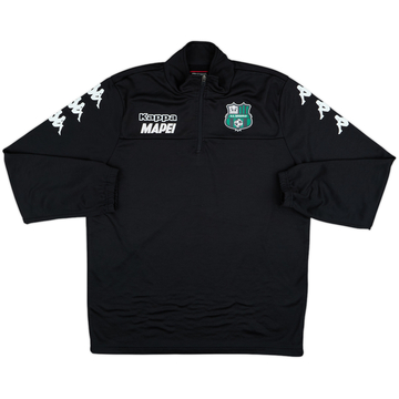 2017-18 Sassuolo Kappa 1/4 Zip Drill Top - 8/10 - (L)