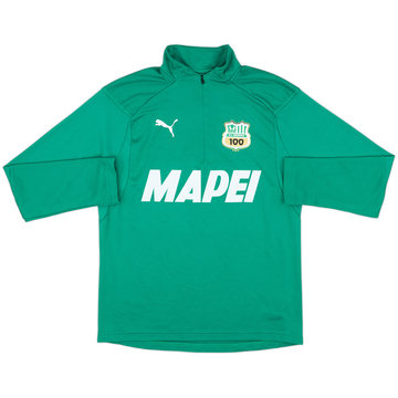 2020-21 Sassuolo Puma 1/4 Zip Drill Top - 7/10 - (M)