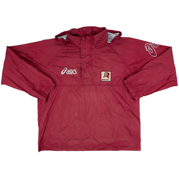 1998-99 Reggina Asics 1/4 Zip Hooded Rain Coat - 5/10 - (XL)