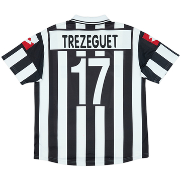 2001-02 Juventus Home Shirt Trezeguet #17 - 5/10 - (XL)