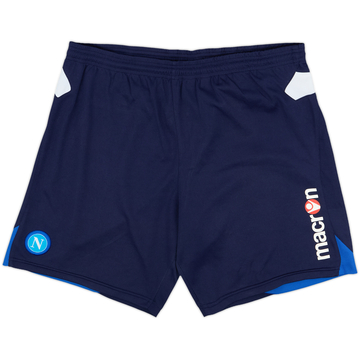 2010-11 Napoli Macron Training Shorts - 8/10 - (L)