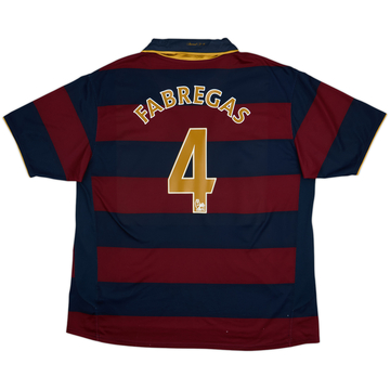 2007-08 Arsenal Third Shirt Fabregas #4 - 6/10 - (XXL)