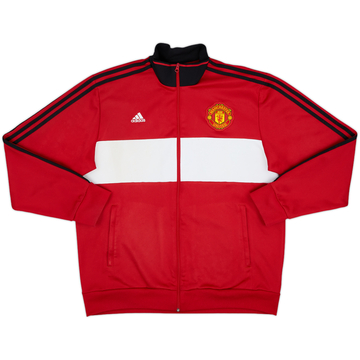 2017-18 Manchester United adidas Track Jacket - 8/10 - (XL)
