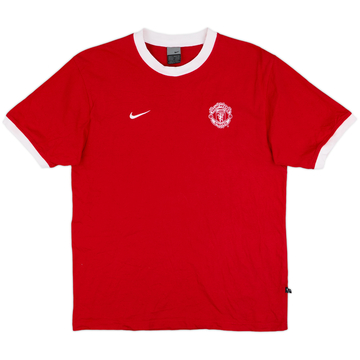 2003-04 Manchester United Nike Cotton Tee - 7/10 - (M)