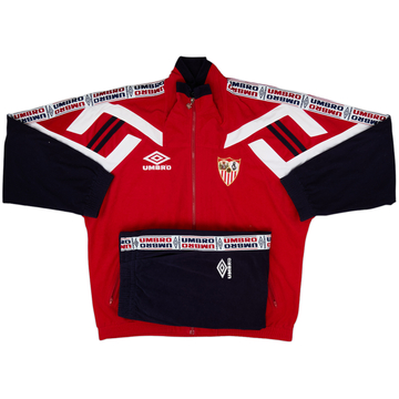 1998-99 Sevilla Umbro Tracksuit - 8/10 - (L)