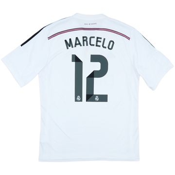 2014-15 Real Madrid Home Shirt Marcelo #12 - 7/10 - (XL)