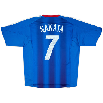 2004-06 Japan Home Shirt Nakata #7 - 5/10 - (L)