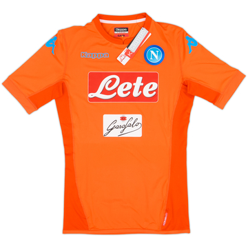 2017-18 Napoli European GK S/S Shirt (L)