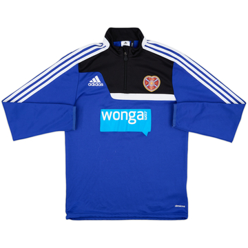 2013-14 Hearts adidas 1/4 Zip Drill Top - 7/10 - (S)