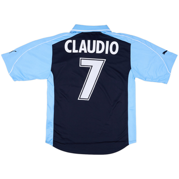 2001-02 Lazio European Away Shirt Claudio #7 - 8/10 - (M)