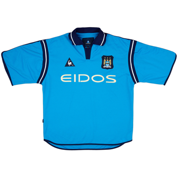 2001-02 Manchester City Home Shirt - 8/10 - (M)