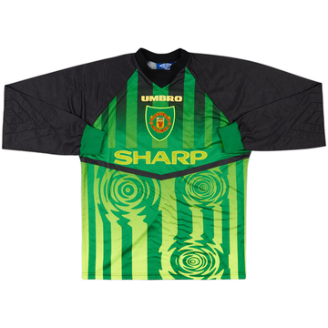 1997-98 Manchester United GK Shirt - 7/10 - (Y)