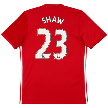 2016-17 Manchester United Home Shirt Shaw #23 - 7/10 - (M)