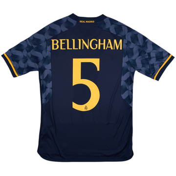 2023-24 Real Madrid Away Shirt Bellingham #5 - 10/10 - (XL.Boys)