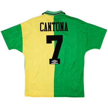 1992-94 Manchester United Third Shirt Cantona #7 - 8/10 - (L)