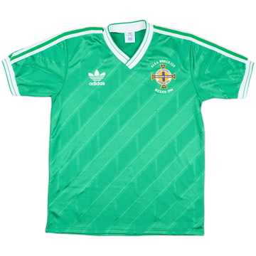 1986-88 Northern Ireland Home Shirt - 9/10 - (L)