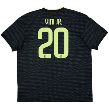2022-23 Real Madrid Third Shirt ViniJr #20 - 9/10 - (XXL)