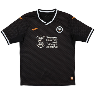 2021-22 Swansea City Away Shirt - 7/10 - (L.Boys)