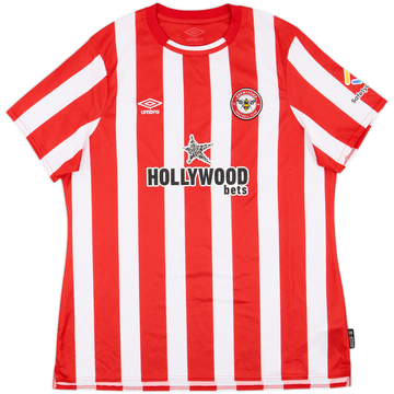 2021-22 Brentford Home Shirt - 10/10 - (Women's L)