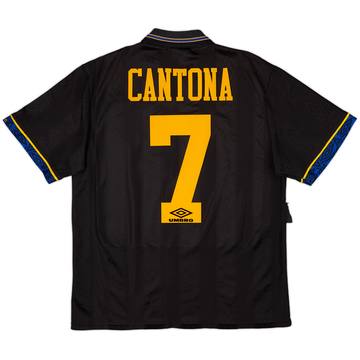 1993-95 Manchester United Away Shirt Cantona #7 - 9/10 - (M)