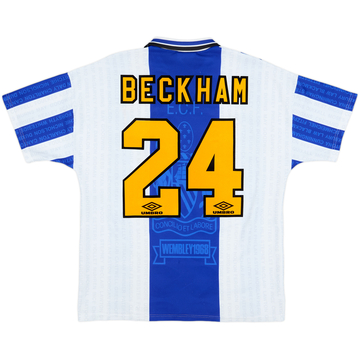 1994-96 Manchester United Third Shirt Beckham #24 - 8/10 - (L)