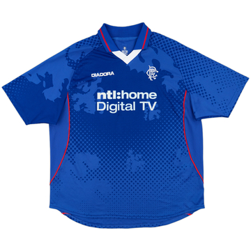 2002-03 Rangers Home Shirt - 10/10 - (XL)
