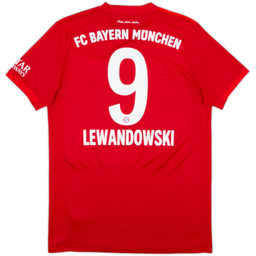 2019-20 Bayern Munich Home Shirt Lewandowski #9 - 10/10 - (M)