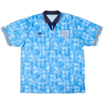 1990-92 England Third Shirt - 7/10 - (L)