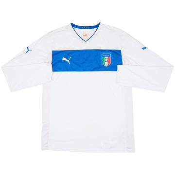 2012-13 Italy Authentic Away L/S Shirt #2 - 6/10 - (XL)
