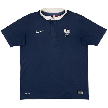2014-15 France Home Shirt - 5/10 - (XL.Boys)