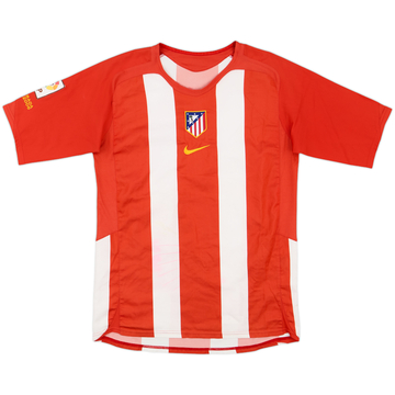 2005-06 Atletico Madrid Home Shirt - 5/10 - (S)