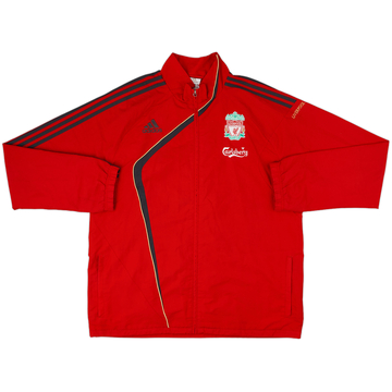 2009-10 Liverpool adidas Track Jacket - 7/10 - (XL)