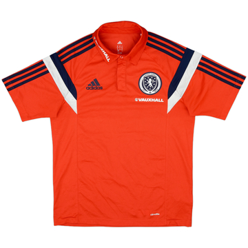2013-14 Scotland adidas Polo Shirt - 8/10 - (M)