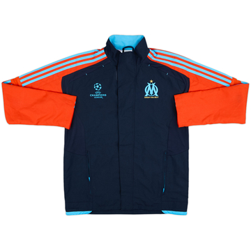 2011-12 Olympique Marseille CL adidas Track Jacket - 8/10 - (XL.Boys)