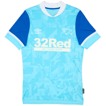 2021-22 Derby County Away Shirt - 7/10 - (S)