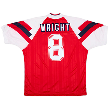 1992-94 Arsenal Home Shirt Wright #8 - 8/10 - (L)