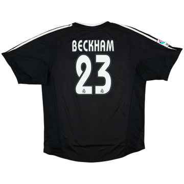 2004-05 Real Madrid Away Shirt Beckham #23 - 8/10 - (L)