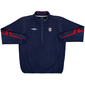 2006-07 Rangers Umbro 1/4 Zip Fleece - 8/10 - (L)