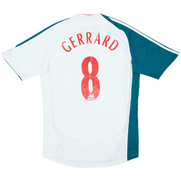 2006-07 Liverpool Third Shirt Gerrard #8 - 5/10 - (S)