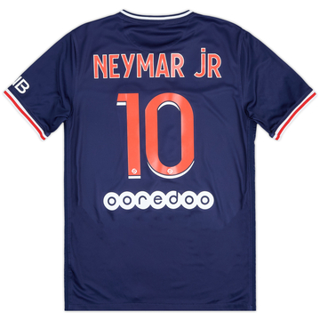2020-21 Paris Saint-Germain Home Shirt Neymar Jr #10 - 7/10 - (S)