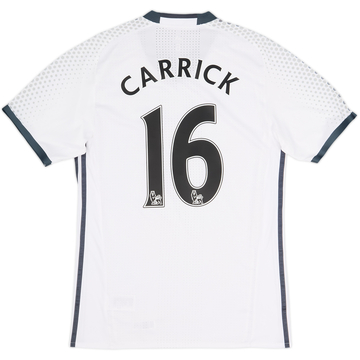 Camiseta de la tercera equipación versión jugador del Manchester United 2016-17 Carrick #16 - 7/10 - (M)