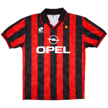 1994-95 AC Milan Basic Home Shirt - 9/10 - (L)