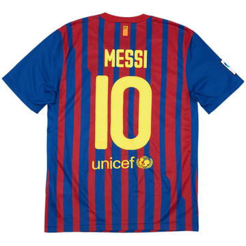 2011-12 Barcelona Home Shirt Messi #10 - 10/10 - (M)