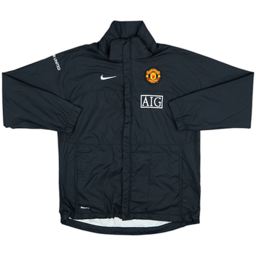 2008-09 Manchester United Nike Track Jacket - 9/10 - (L.Boys)