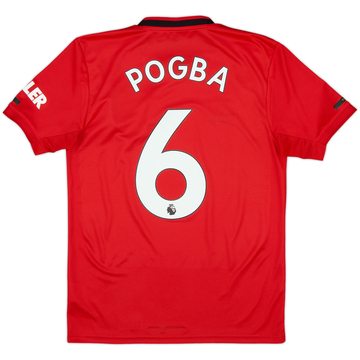 2019-20 Manchester United Home Shirt Pogba #6 - 9/10 - (S)