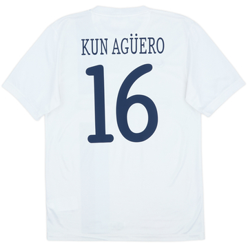 2013-14 Manchester City Third Shirt Kun Aguero #16 - 7/10 - (S)