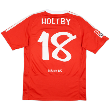 2010-11 FSV Mainz Home Shirt Holtby #18 - 8/10 - (S)