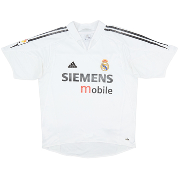 2004-05 Real Madrid Home Shirt - 5/10 - (M)